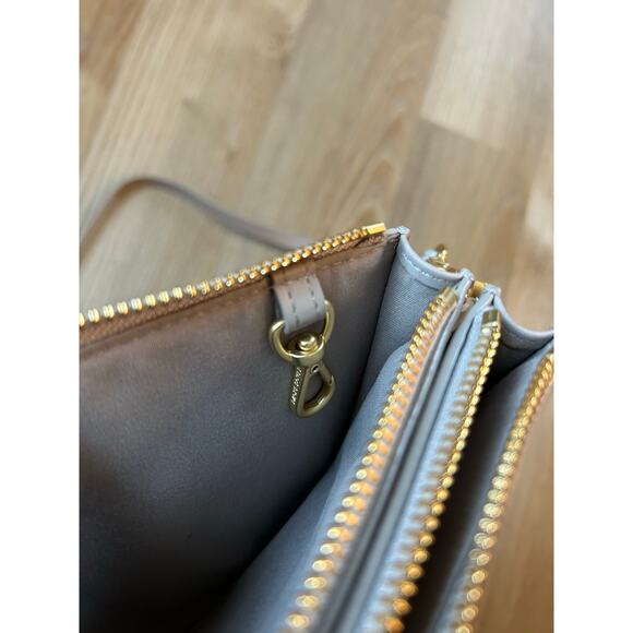 Dagne Dover Essentials Coated‎ Canvas Clutch/Wallet/Crossbody in Bleecker Blush - Picture 10 of 13